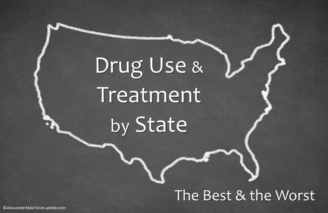 Drug Use & Treatment by State: The Best and Worst 