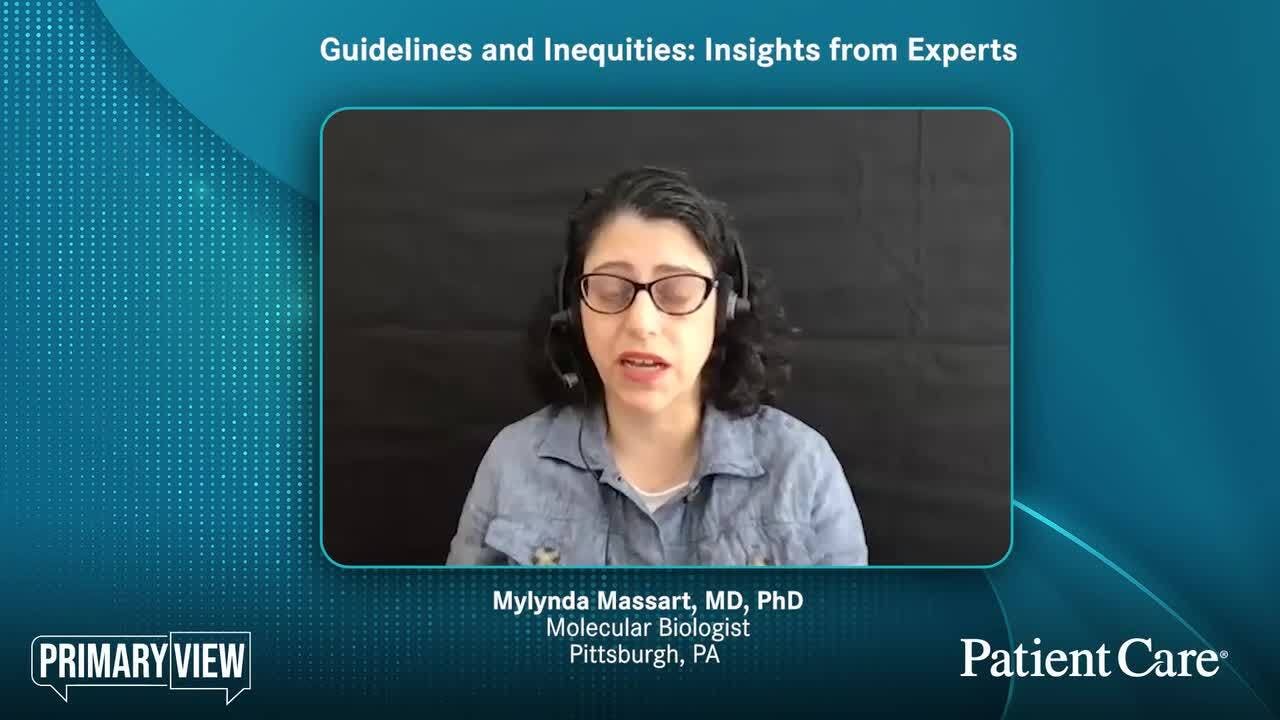 Mylynda Massart describes the main guidelines of cancer screening. 