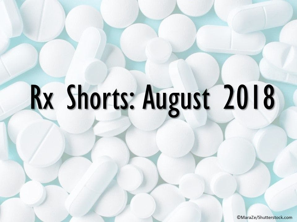 Rx Shorts: August 2018