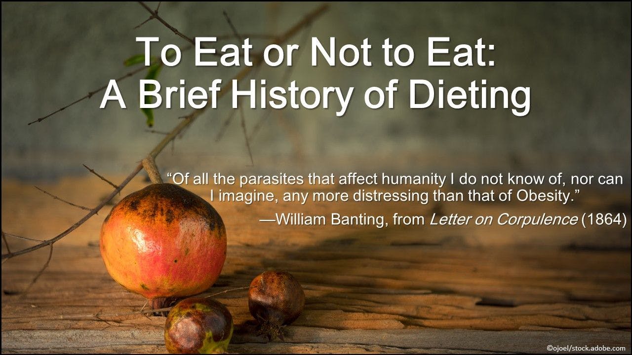 To Eat or Not to Eat: A Brief History of Dieting Reference List