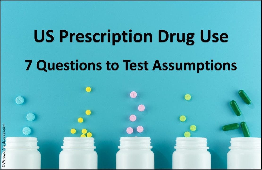 US Prescription Drug Use: 7 Questions to Test Assumptions