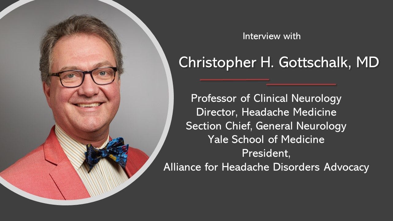 Before Migraine Was a Disease: Headache Expert Christopher Gottschalk, MD, Remembers his Roots 