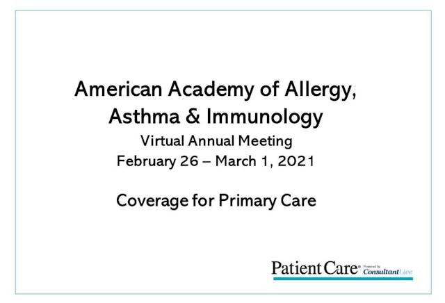 Report on severe atopic dermatitis from American Academy of Allergy, Asthma, Immunology 