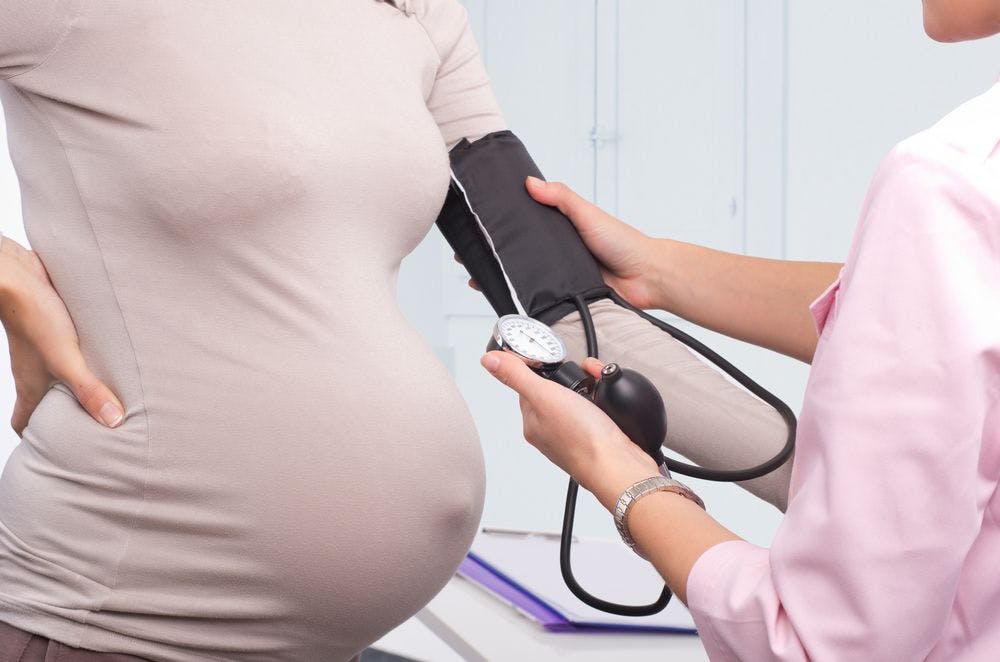 PCOS Ups Risk of Maternal, but Not Neonatal Adverse Outcomes in Women with T2D in Pregnancy  image credit htn in pregnancy  ©Capifrutta/Shutterstock.com