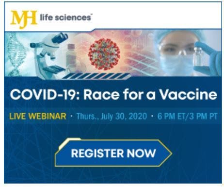 COVID-19 vaccine candidates MJH Life Sciences Webinar July 30 