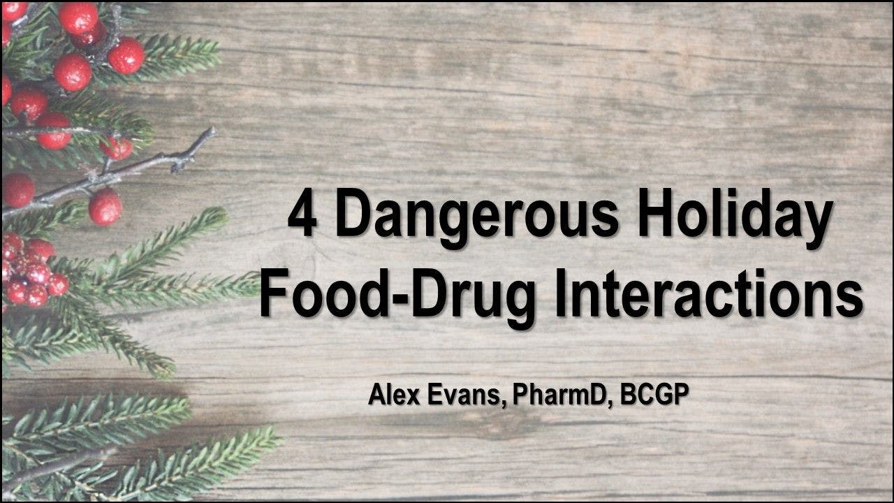 4 Dangerous Holiday Food-Drug Interactions 