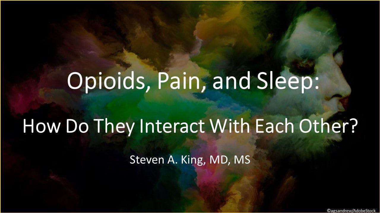 Opioids, Pain, and Sleep: How Do They Interact With Each Other? / Image credit: ©agsandrew/AdobeStock 