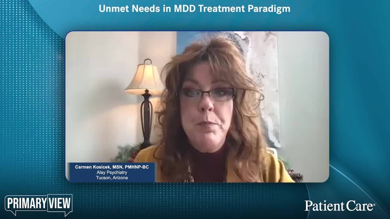 Unmet Needs in MDD Treatment Paradigm