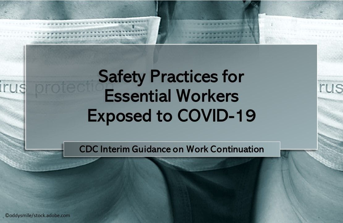 Exposed but Asymptomatic: CDC Guidance on Work Safety 