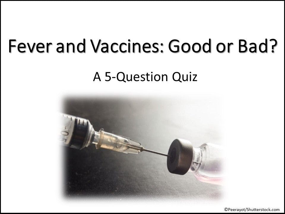 Fever and Vaccines: Good or Bad?