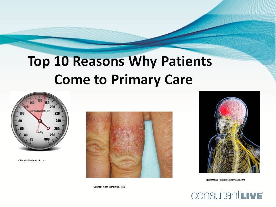 Top 10 Reasons Why Patients Come to Primary Care