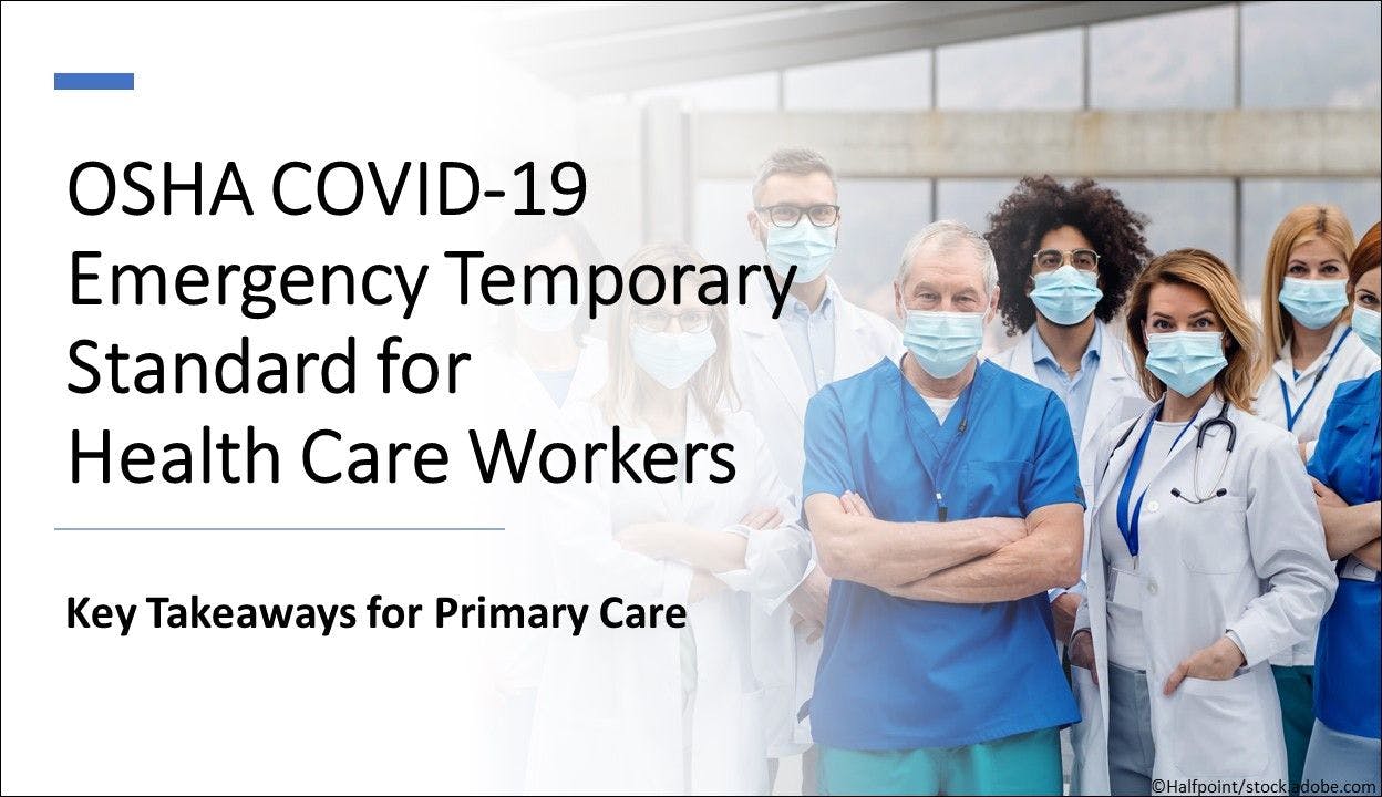 OSHA COVID-19 Emergency Temporary Standard for Health Care Workers