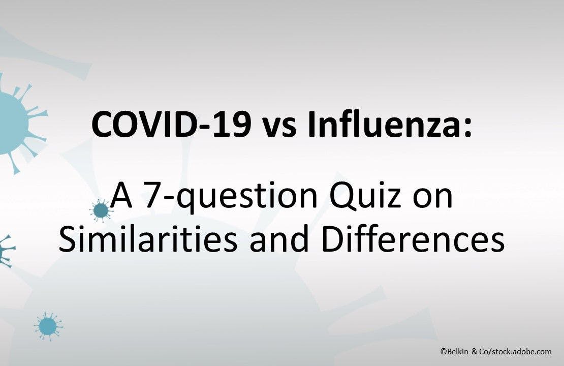 Covid-19 and influenza similarities and differences 