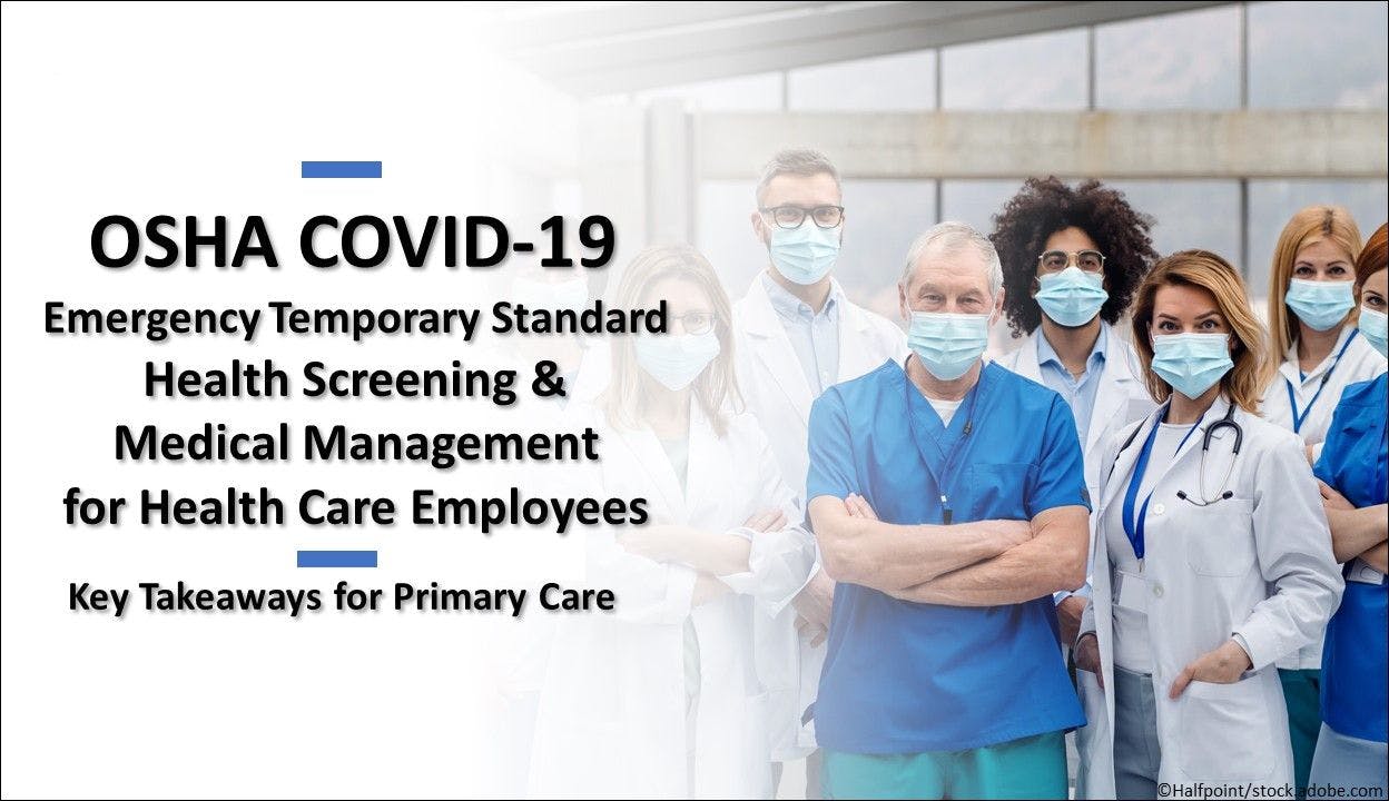 OSHA COVID-19 Health Screening & Medical Management for Health Care Employees 