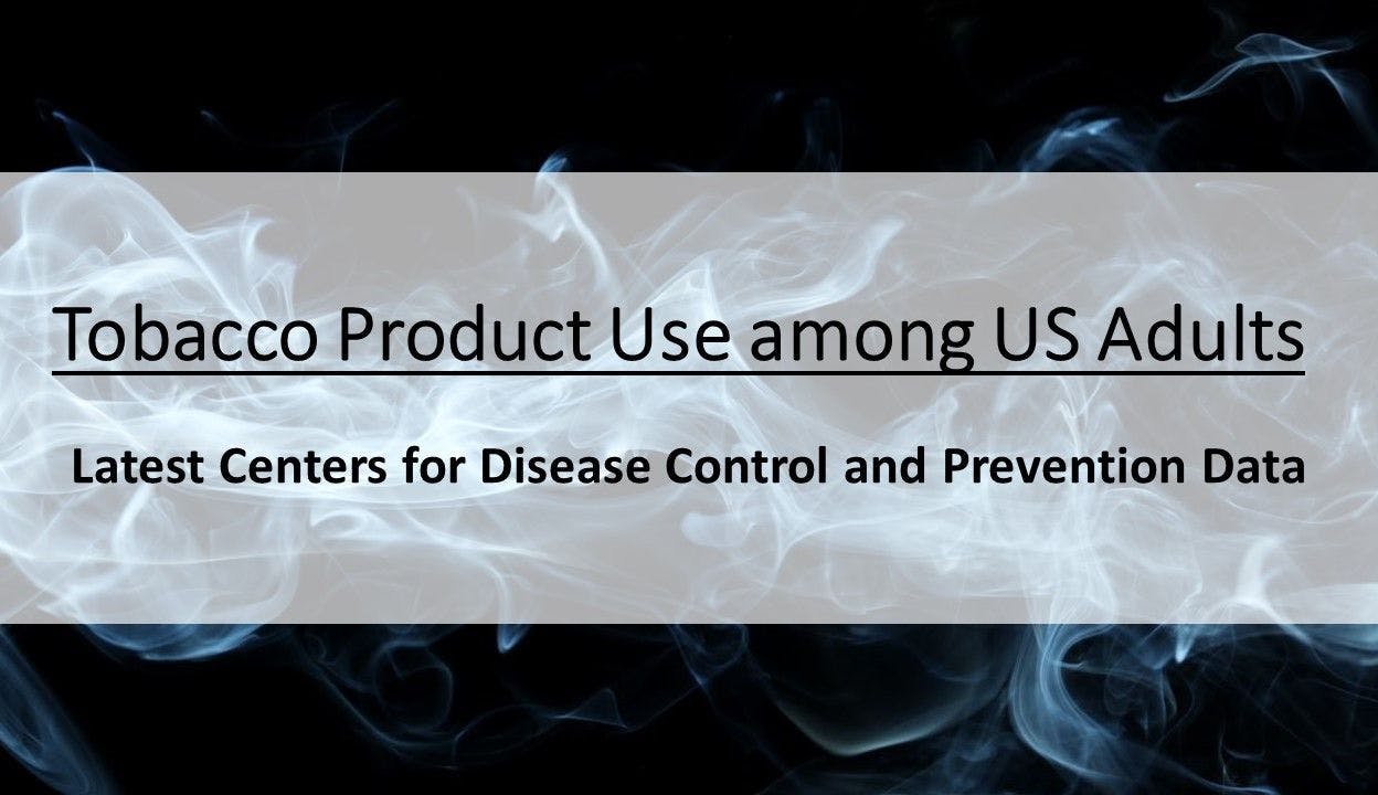Tobacco Product Use among US Adults: Update on Latest CDC Data