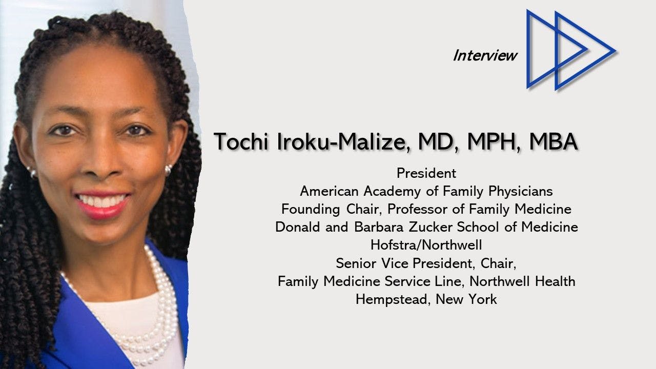 It's Vaccination Catch-up Time for Kids: An APB from AAFP President Iroku-Malize 