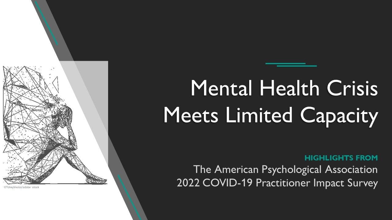 US Mental Health Crisis Meets Limited Treatment Capacity 