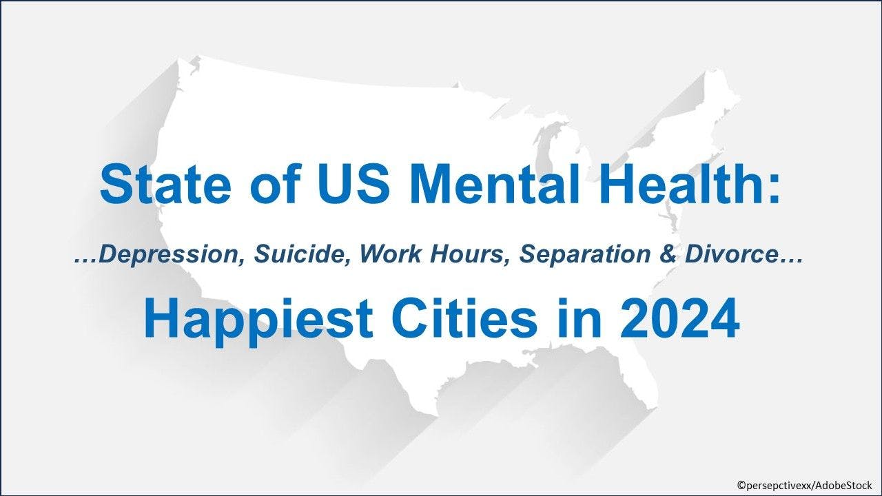 State of US Mental Health: Happiest Cities in 2024