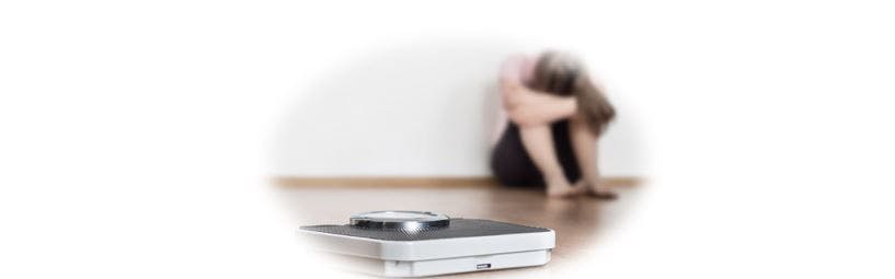 Eating Disorder Hospitalizations Rising among US Adolescents, Finds New Research February 2, 2024Image credit sad female and scale: ©terovesalainen/stock.adobe.com