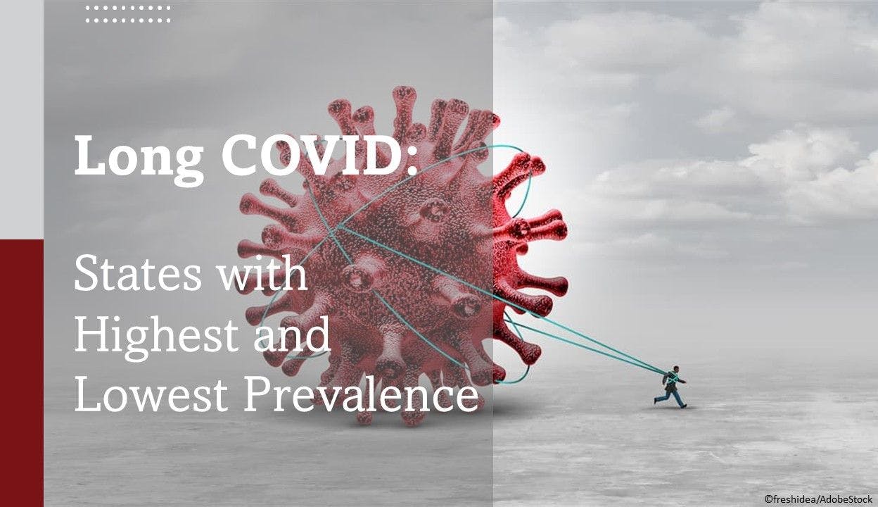 Long COVID: US States with the Highest and Lowest Prevalence 