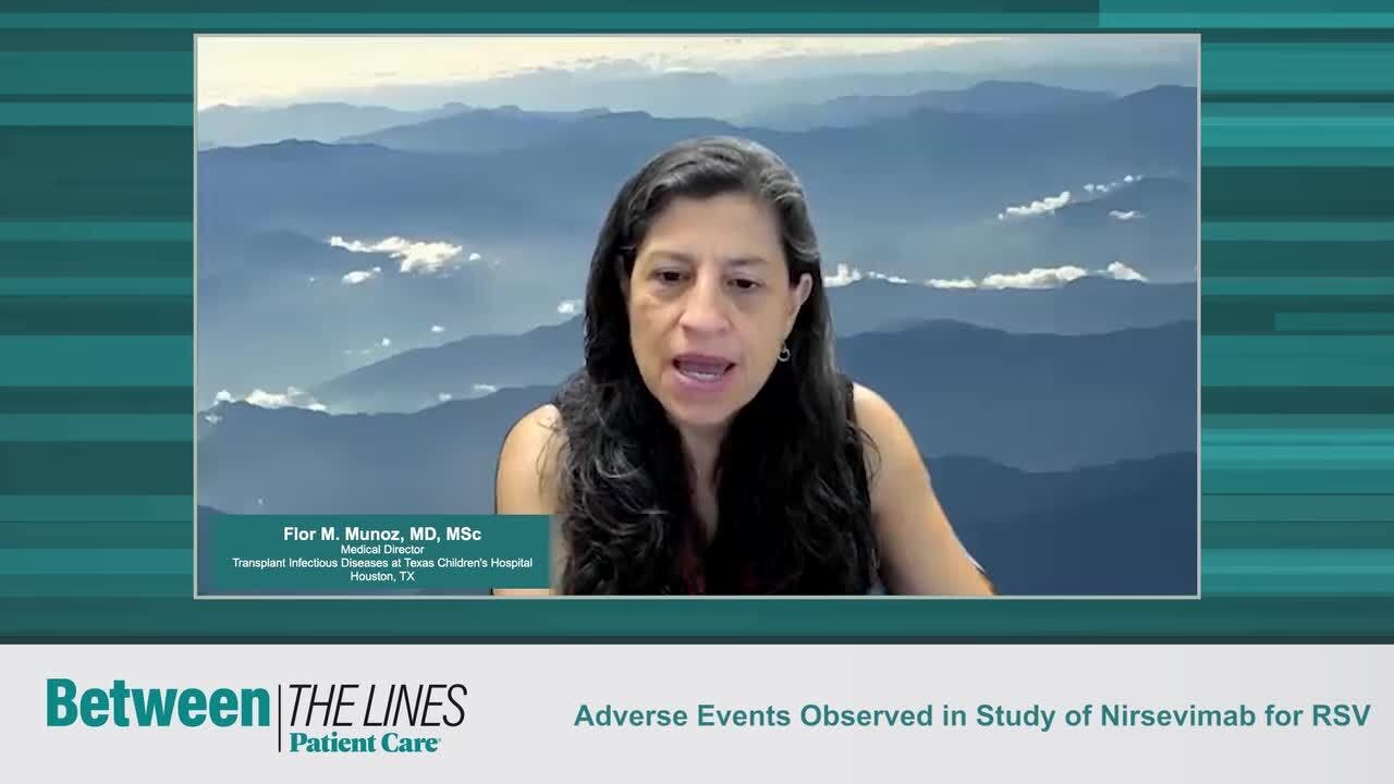 Adverse Events Observed in Study of Nirsevimab for RSV