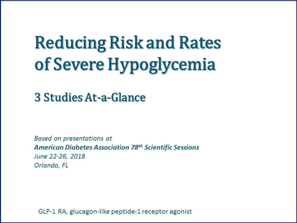Reducing Risk and Rates of Severe Hypoglycemia 