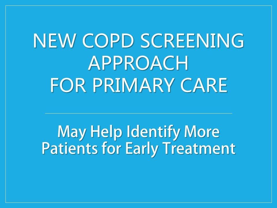 Amplified COPD Screening for Primary Care 