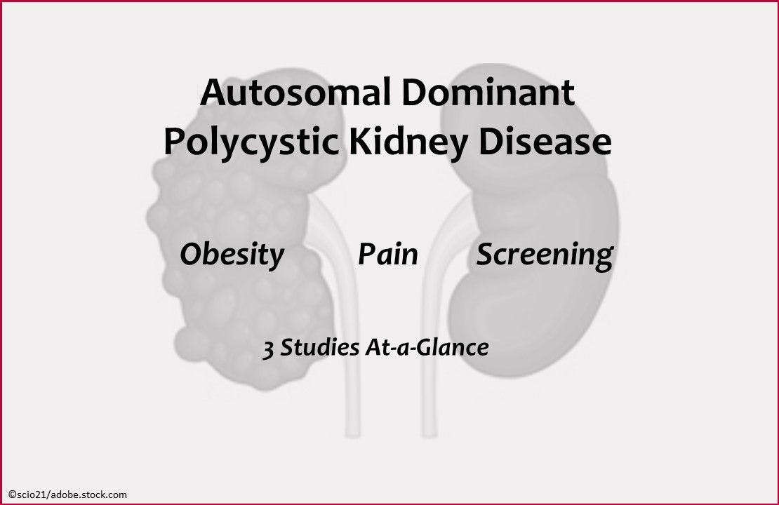 Polycystic Kidney Disease: Studies on Obesity, Pain, Screening 