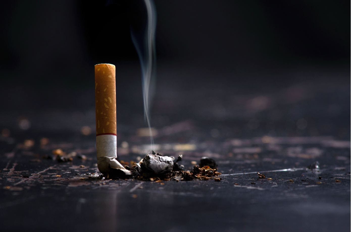relapse after smoking cessation in patients with stroke and TIA