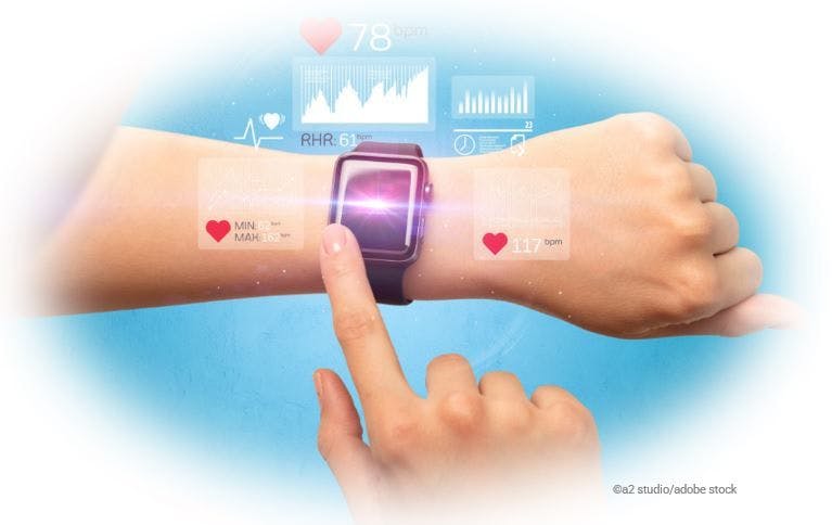 Your patients love wearables, are you ready / image credit smart watch ©a2 studio/stock.adobe.com