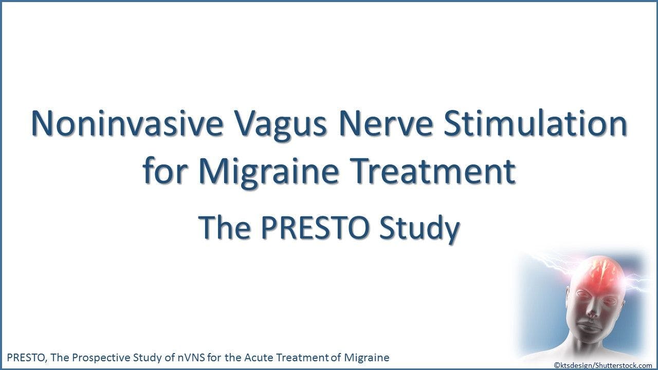 Noninvasive Vagus Nerve Stimulation for Migraine Treatment: The PRESTO Study