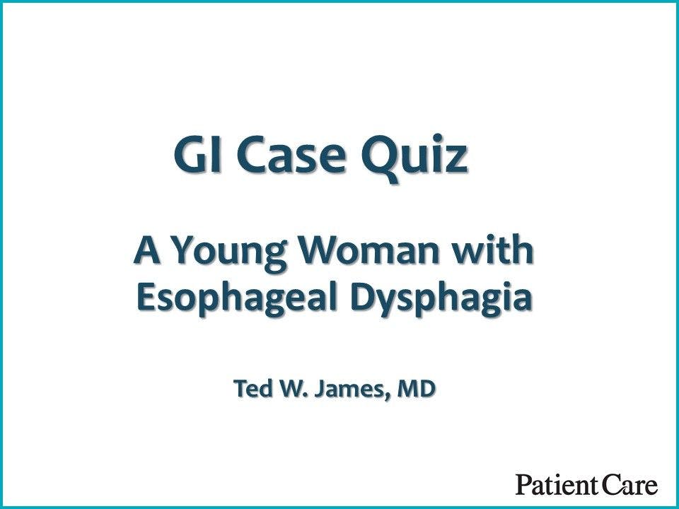 Esophageal Dysphagia in a Young Immigrant Woman 