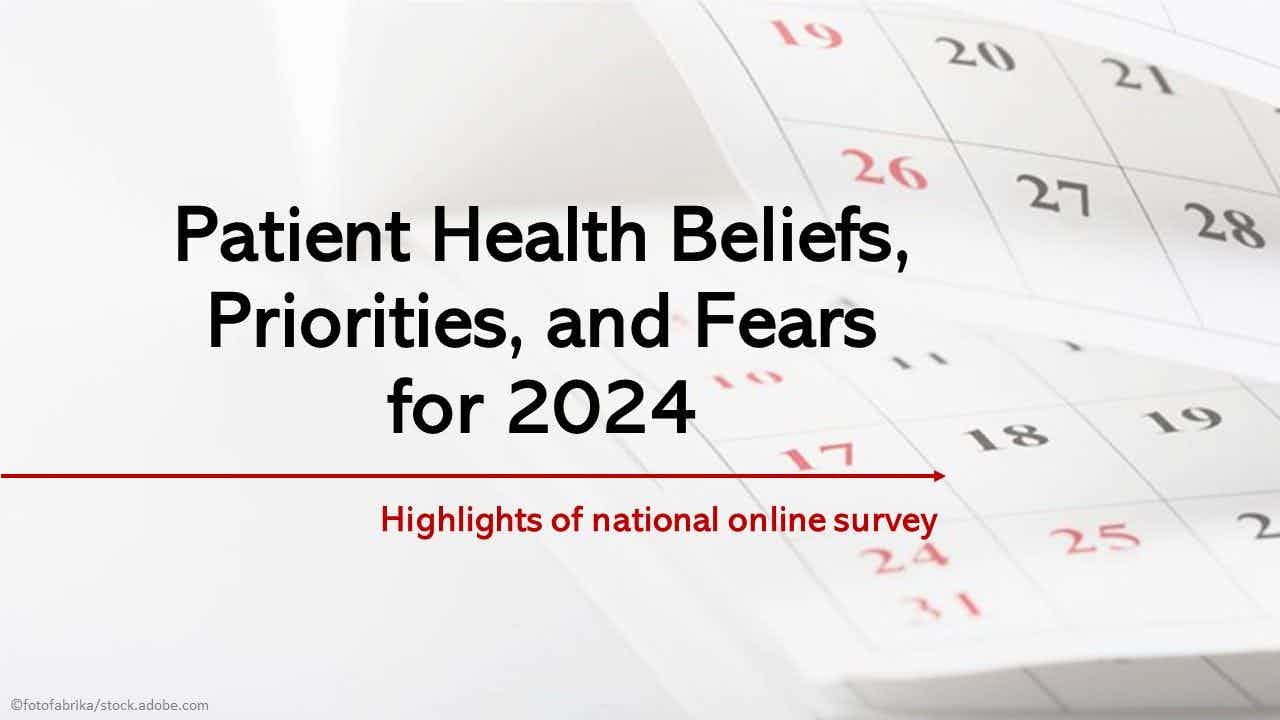 Patient Health Beliefs, Priorities, and Fears for 2024: National Survey Highlights / image credit calendar pages ©fotofabrika/stock.adobe.com