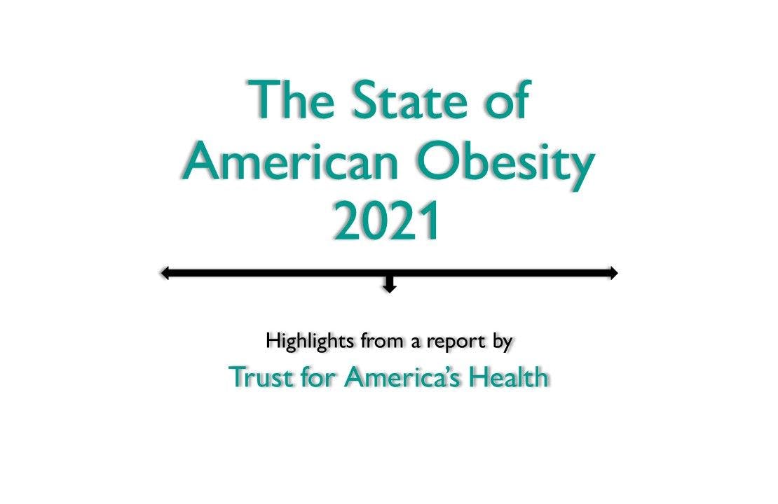 The State of American Obesity 2021