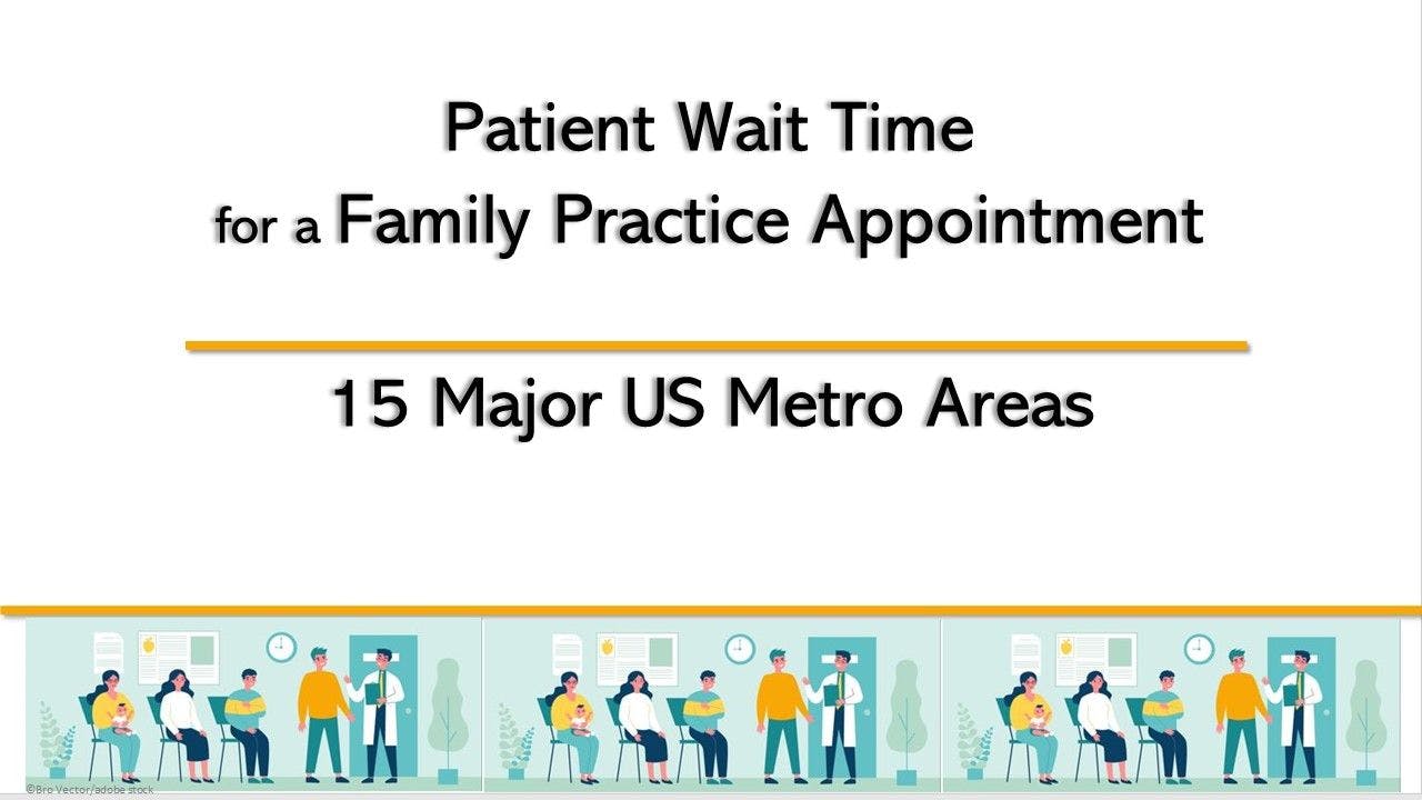 Patient Wait Time for a Family Practice Appointment: 15 Major US Cities Surveyed