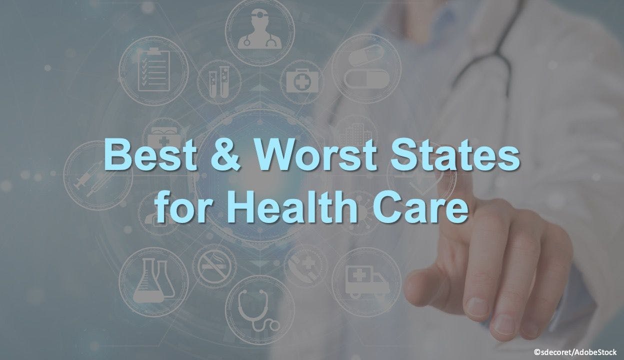 Best & Worst States for Health Care