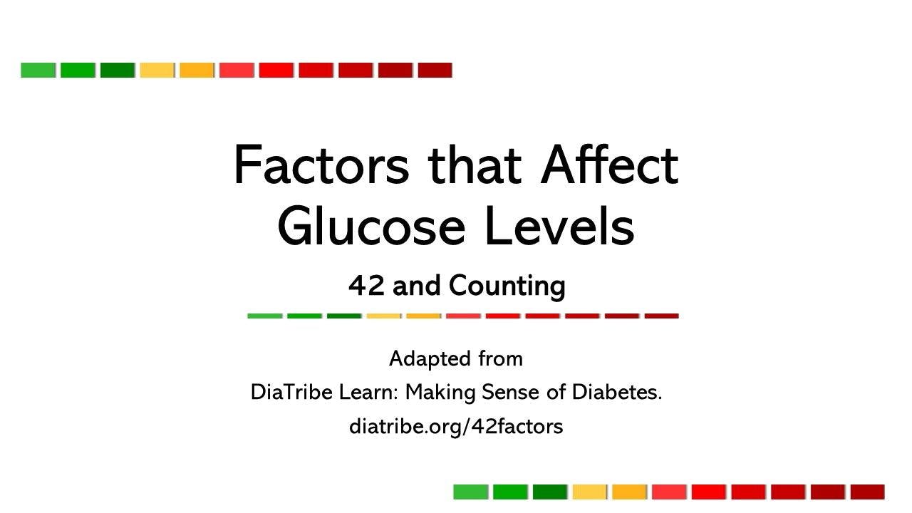 Blood Glucose Levels in T2D: 42 Factors that Make A Difference 