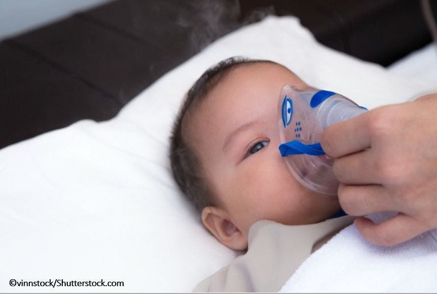 Post-ED Discharge Follow-up Visit for Acute Bronchiolitis Linked to Subsequent Hospital Admission  / image credit infant with O2 ©vinnstock/Shutterstock.com