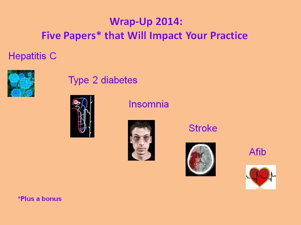 Five Top Papers From 2014 That Will Impact Your Practice 