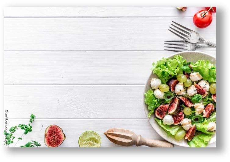 Vegetarian salad ©tan4likk/Adobe Stock   Vegetarian Diet May Reduce Cardiometabolic Risk in High Risk patients 