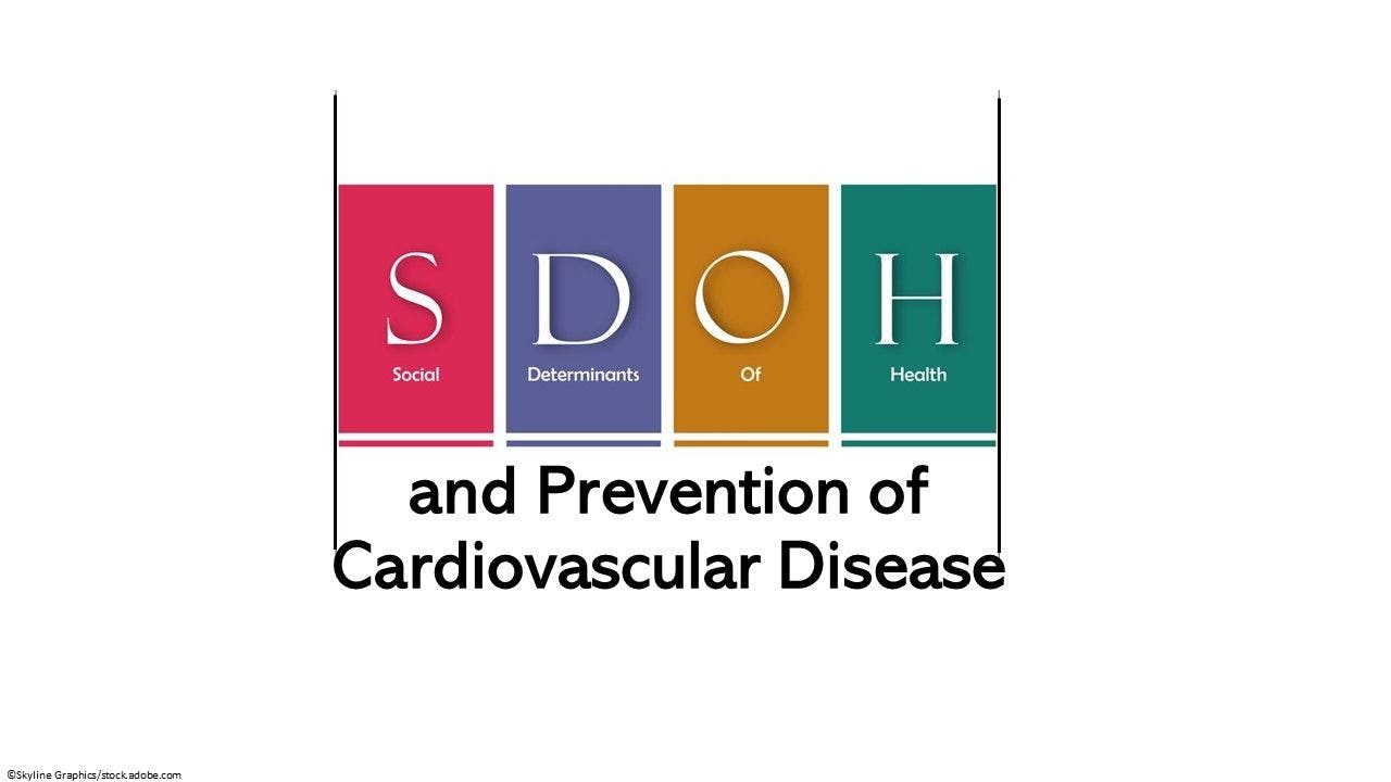 Graphic SDOH (©Skyline Graphics/stock.adobe.com)  Social Determinants of Health and Prevention of Cardiovascular Disease