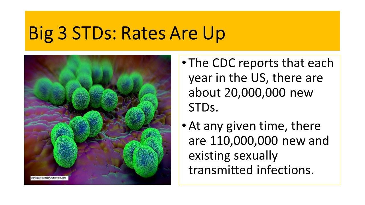 Chlamydia, Gonorrhea, Syphilis Rates Up 