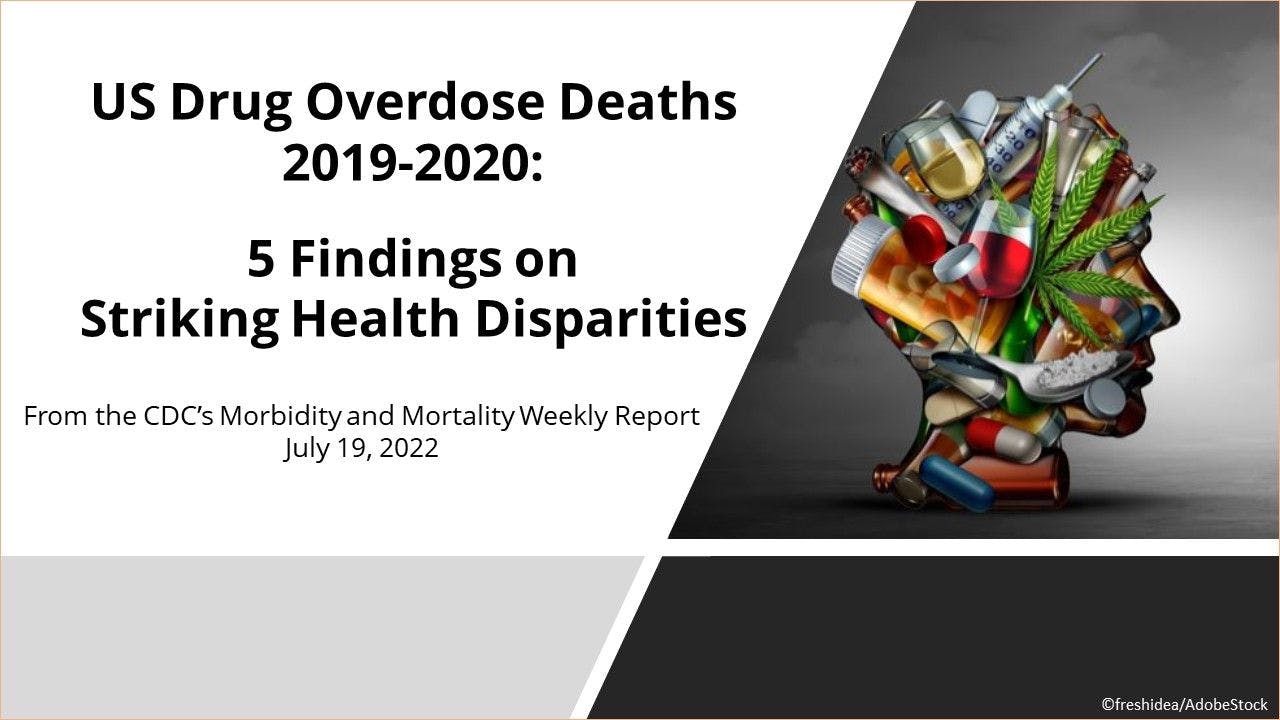 US Drug Overdose Deaths 2019-2020: 5 Findings on Striking Health Disparities