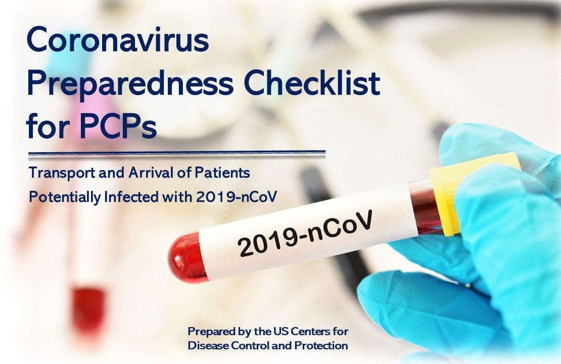 Coronavirus Preparedness Checklist for PCPs 