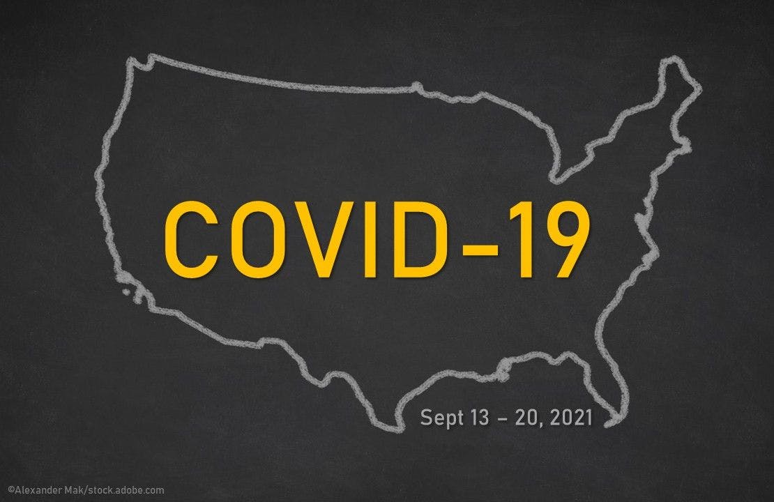 10 States with Largest COVID-19 Case Increases in the Last 7 Days 