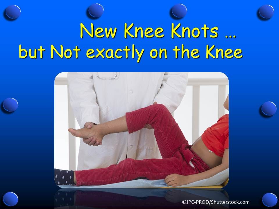 Knee Knots in a Young Girl: What's Your Diagnosis? 