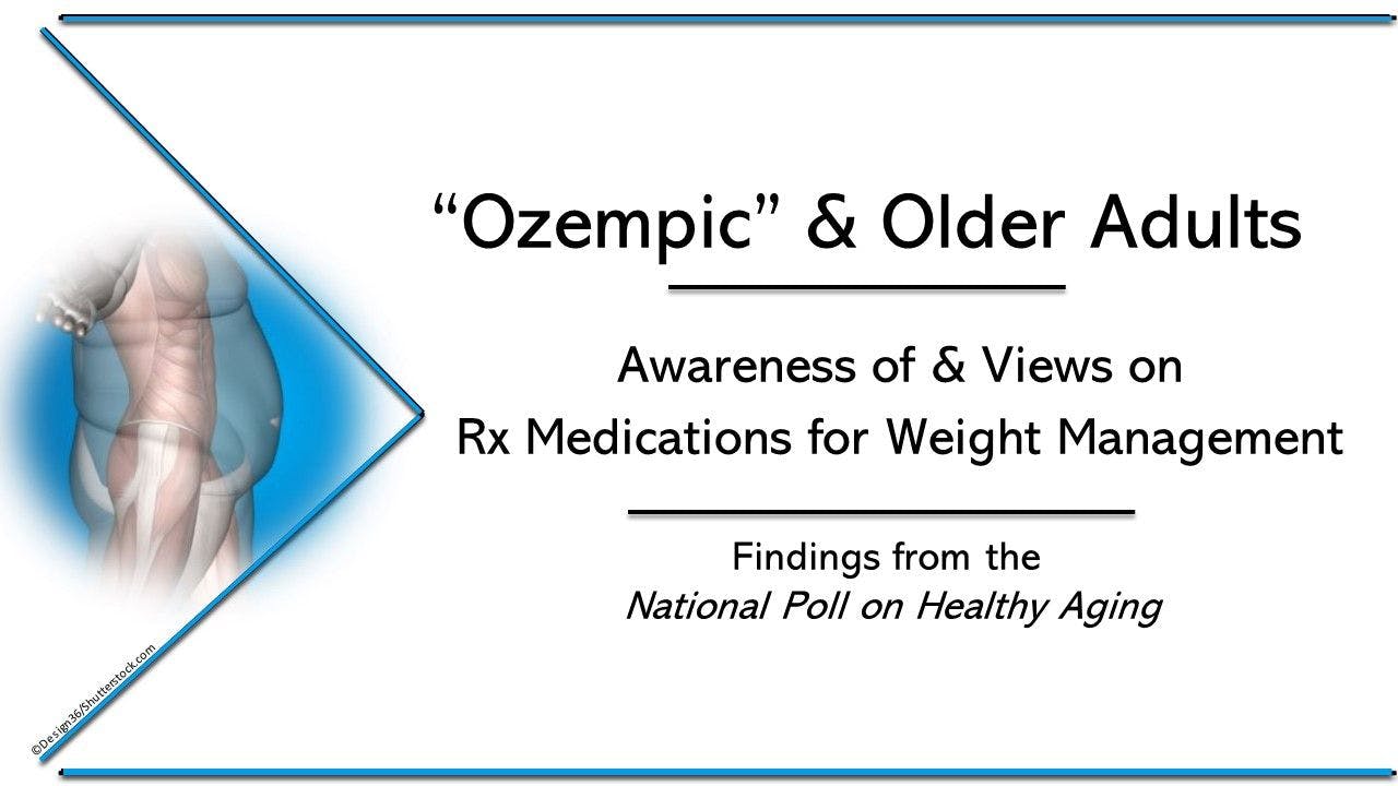 "Ozempic" and Older Adults: Awareness of & Views on Rx Medications for Weight Management image credit weight loss ©design36/Shutterstock.com