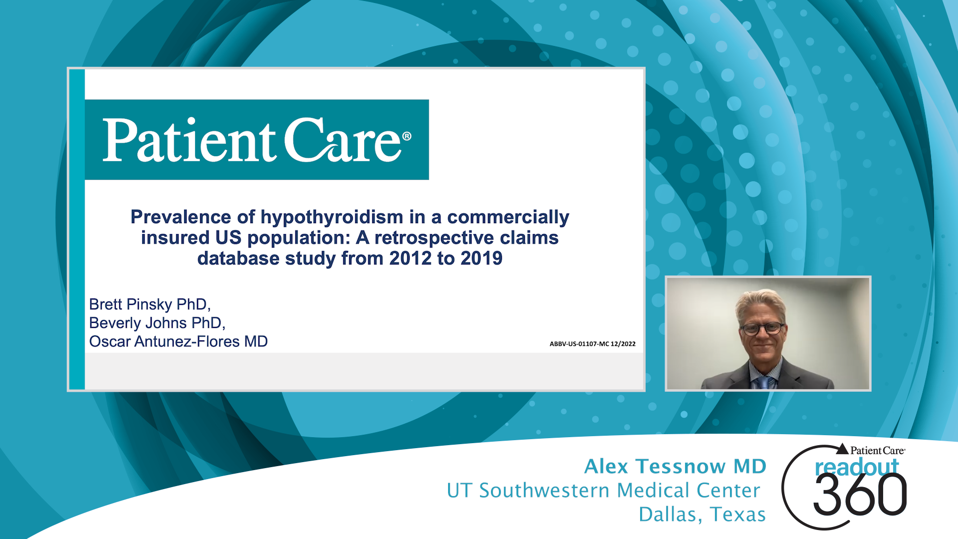 Prevalence of hypothyroidism in a commercially insured US population: A retrospective claims database study from 2012 to 2019