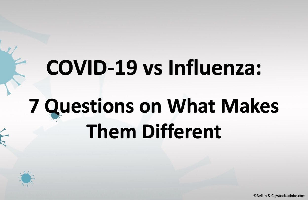 COVID-19 vs Influenza: 7 Questions on What Makes Them Different